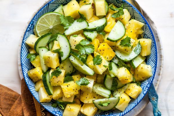 Pineapple salad the easy recipe